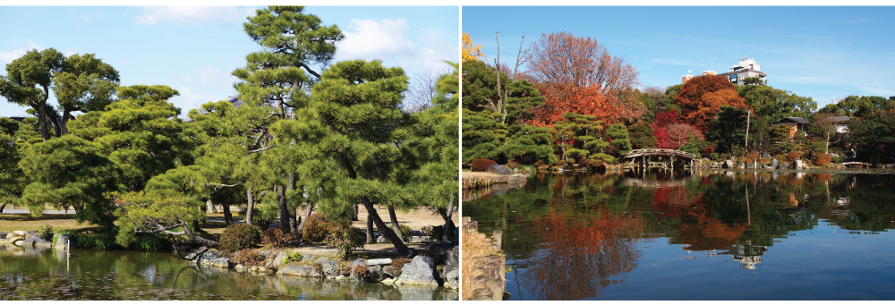 Revered for its garden, and variety of flowers & greenery, the garden is famous for having 13 different views.