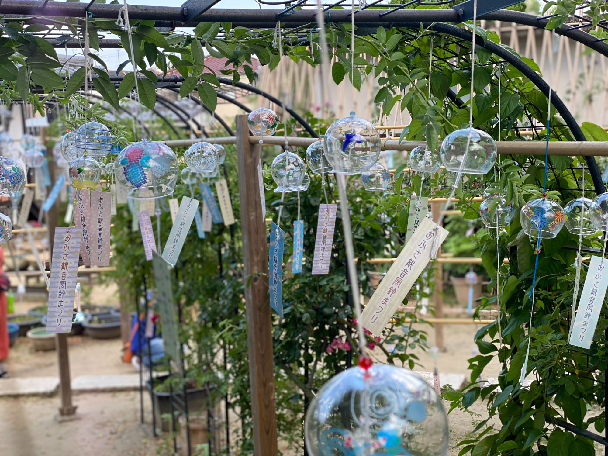 Fuurin (wind chimes) in Japan