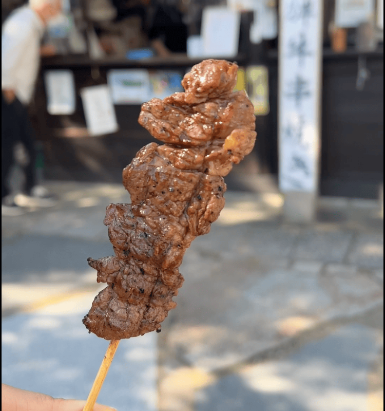 gyu-kushi beef skewer