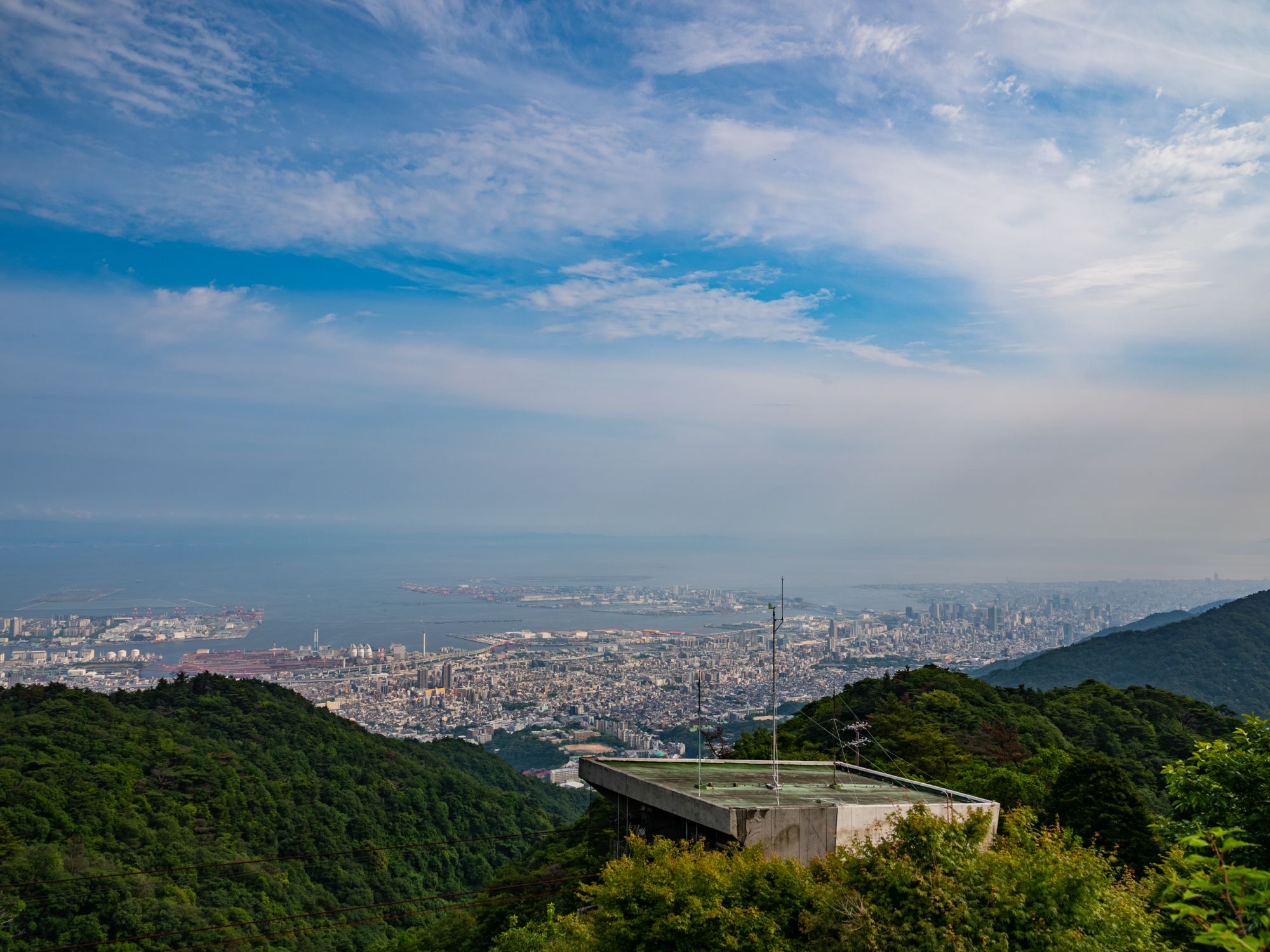 View of Hyogo from Mountains