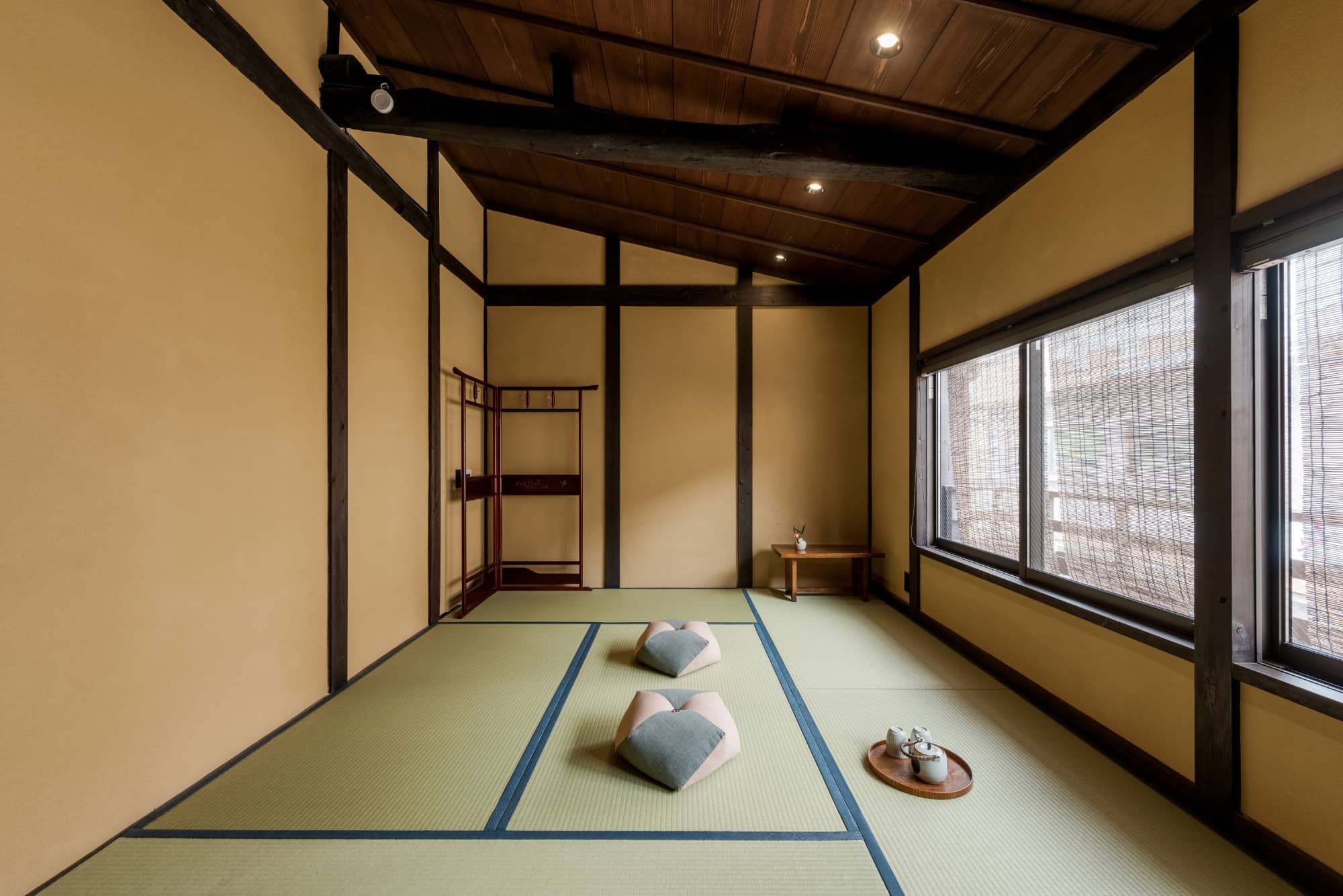 Japanese room at Marikoji Machiya House