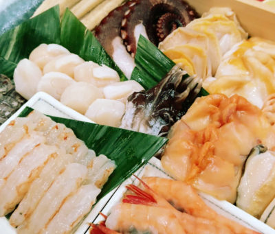Oysters, sake and sushi “Akazu Kyo”