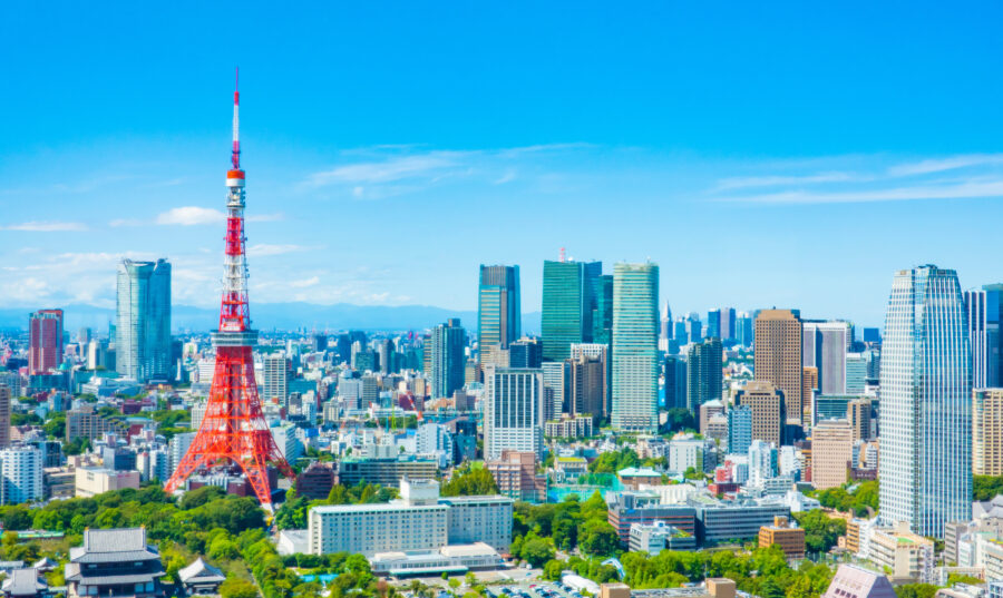 Tokyo skyline