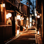 Pontocho Street in Kyoto, Japan