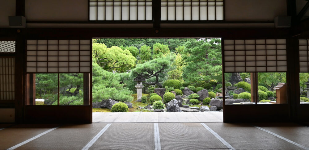 Zen garden in Kyoto