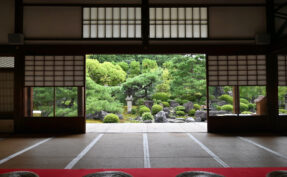 Zen garden in Kyoto