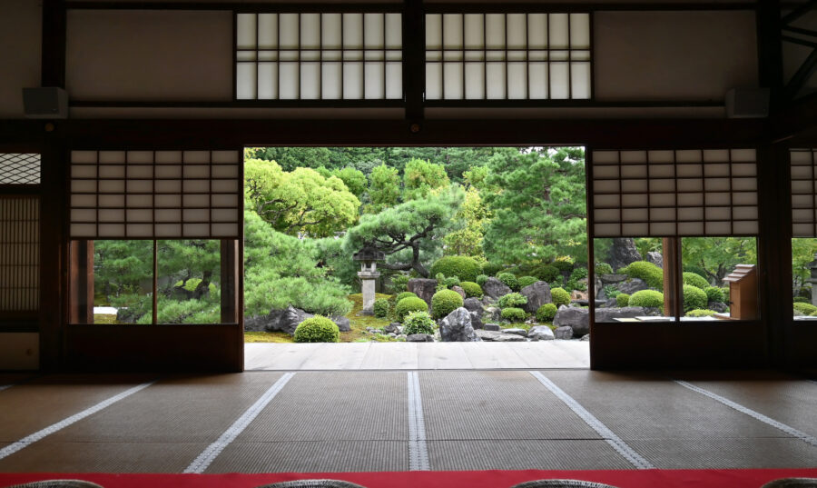 Zen garden in Kyoto