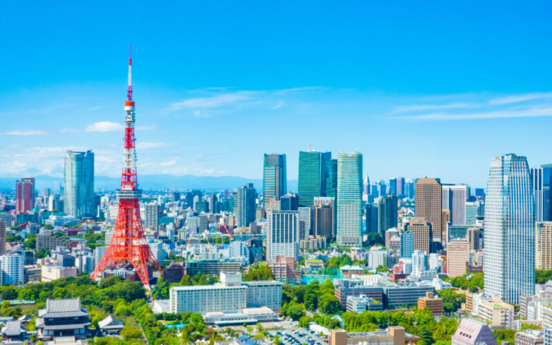 Tokyo skyline