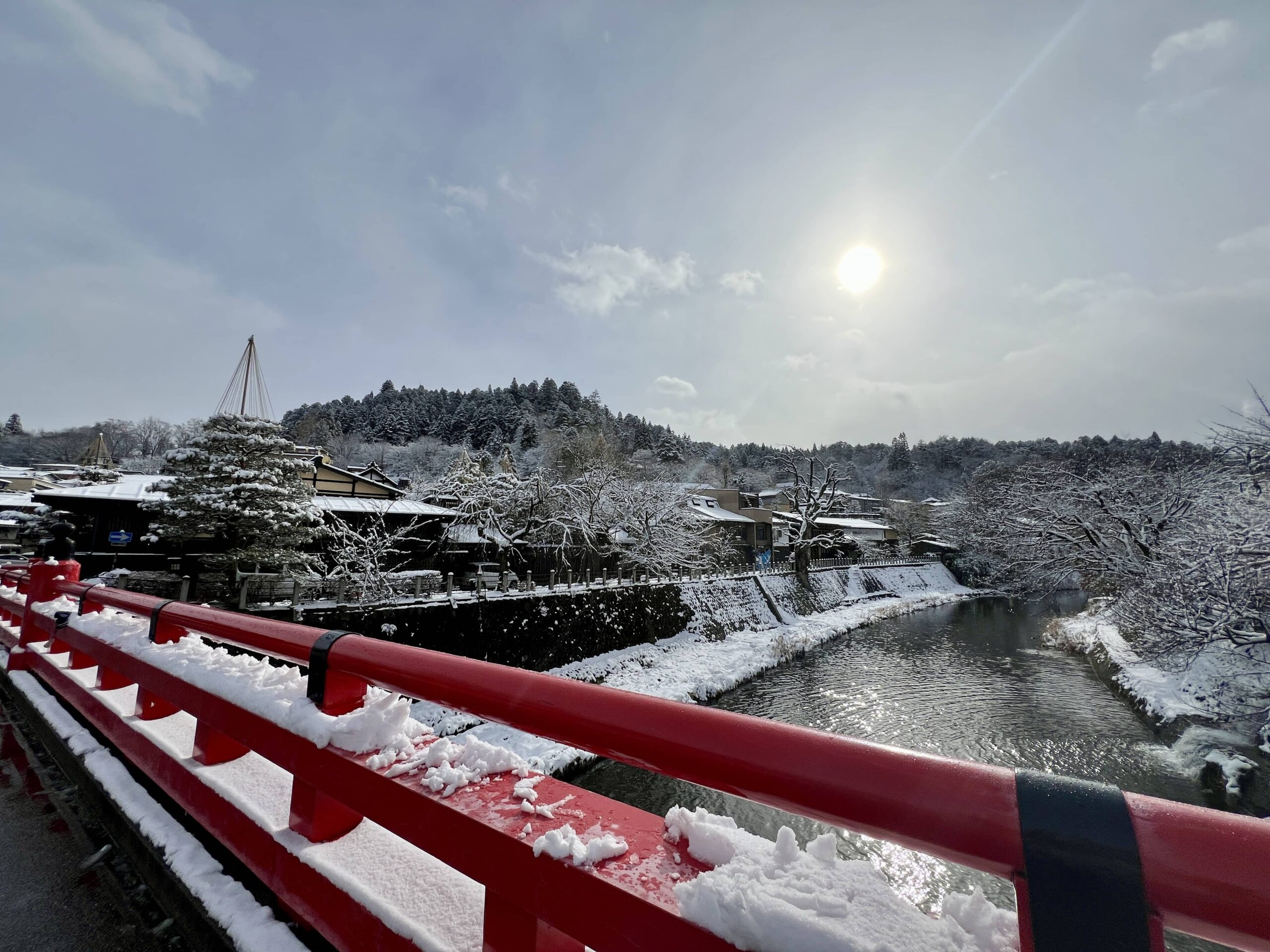 Snowfall magc snowing 秋の雪景色
