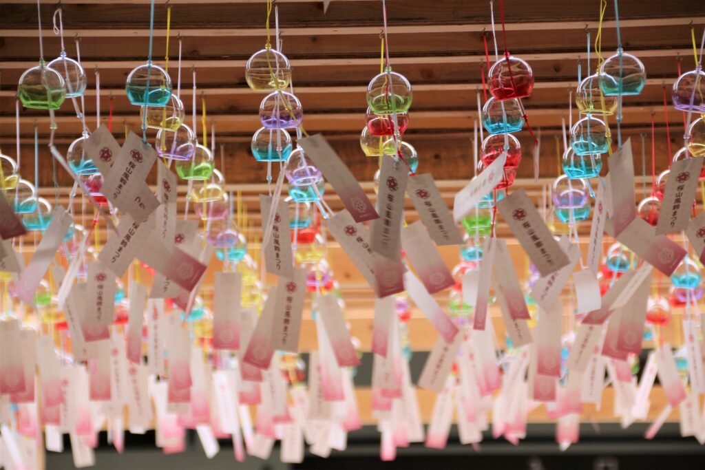 Sakurayama Hachimangu Wind Chime Festival