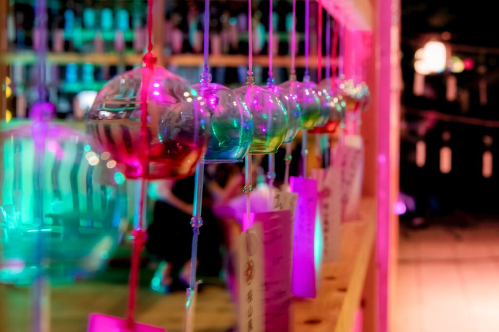 Sakurayama Hachimangu Wind Chime Festival