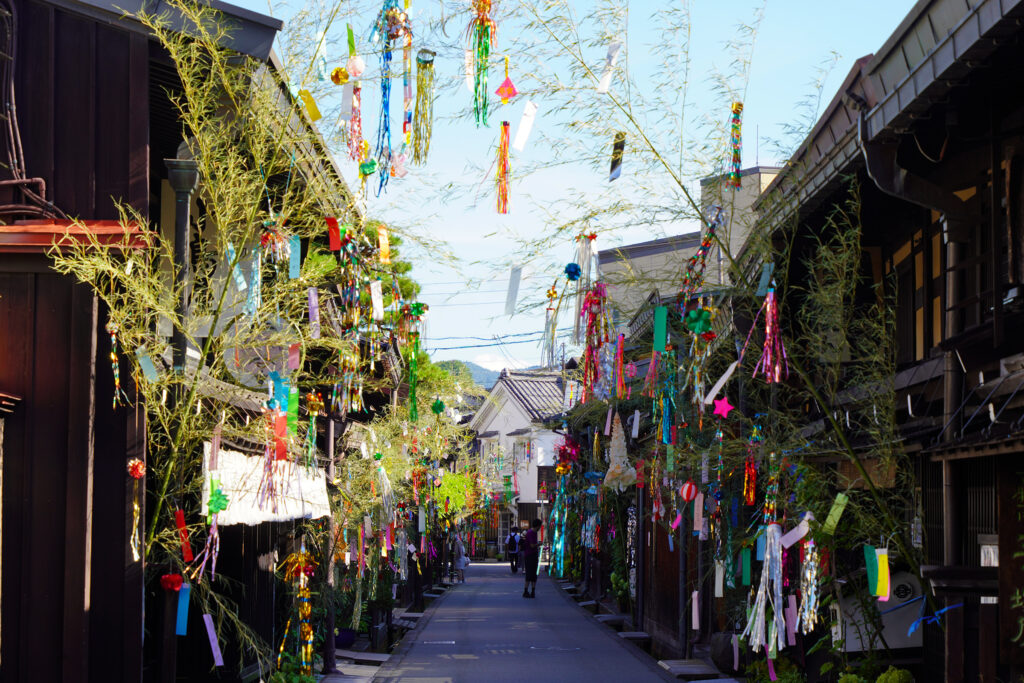 Tanabata in Takayama Old Town
