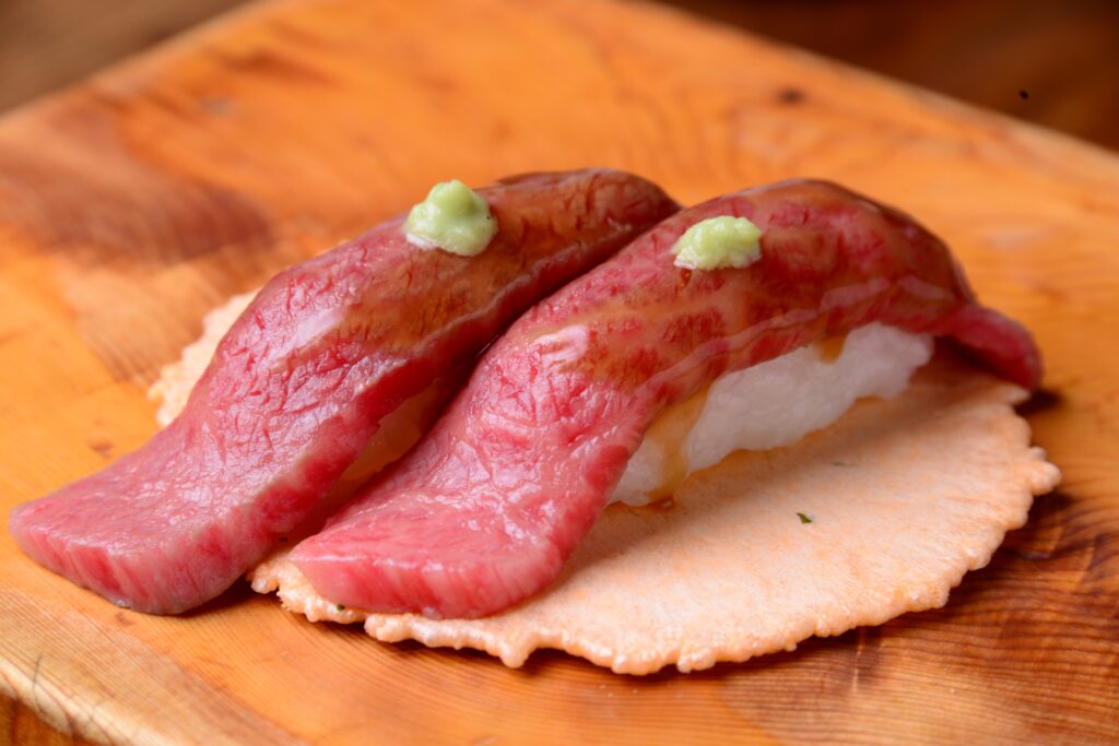 Hida Beef Sushi
