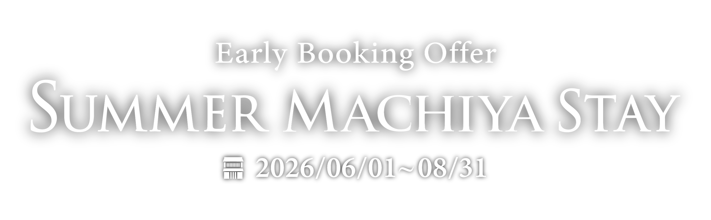 Summer Machiya Stay - Early Booking Offer