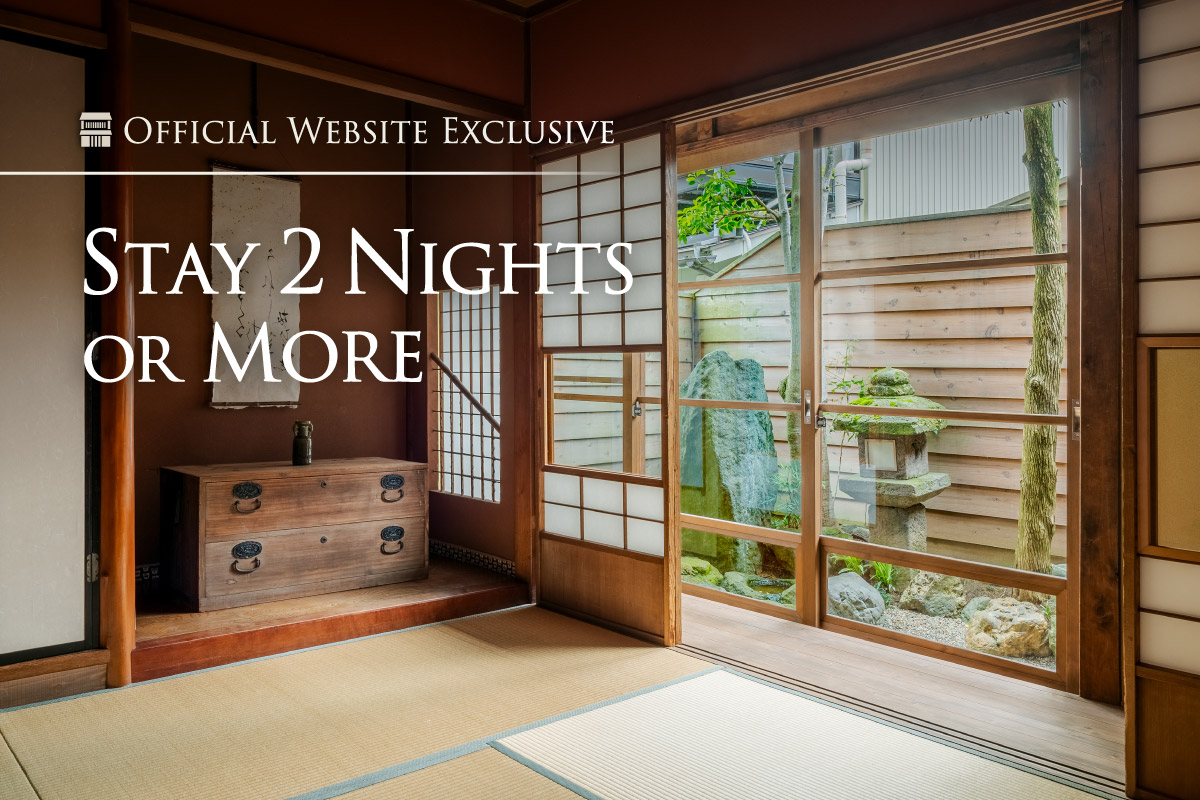 Stay Longer & Discover More of Kanazawa｜2+ Night Exclusive Offer